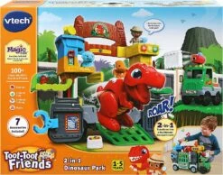 VTech Toot-Toot Friends 2-In-1 Dinosaur Park Playset