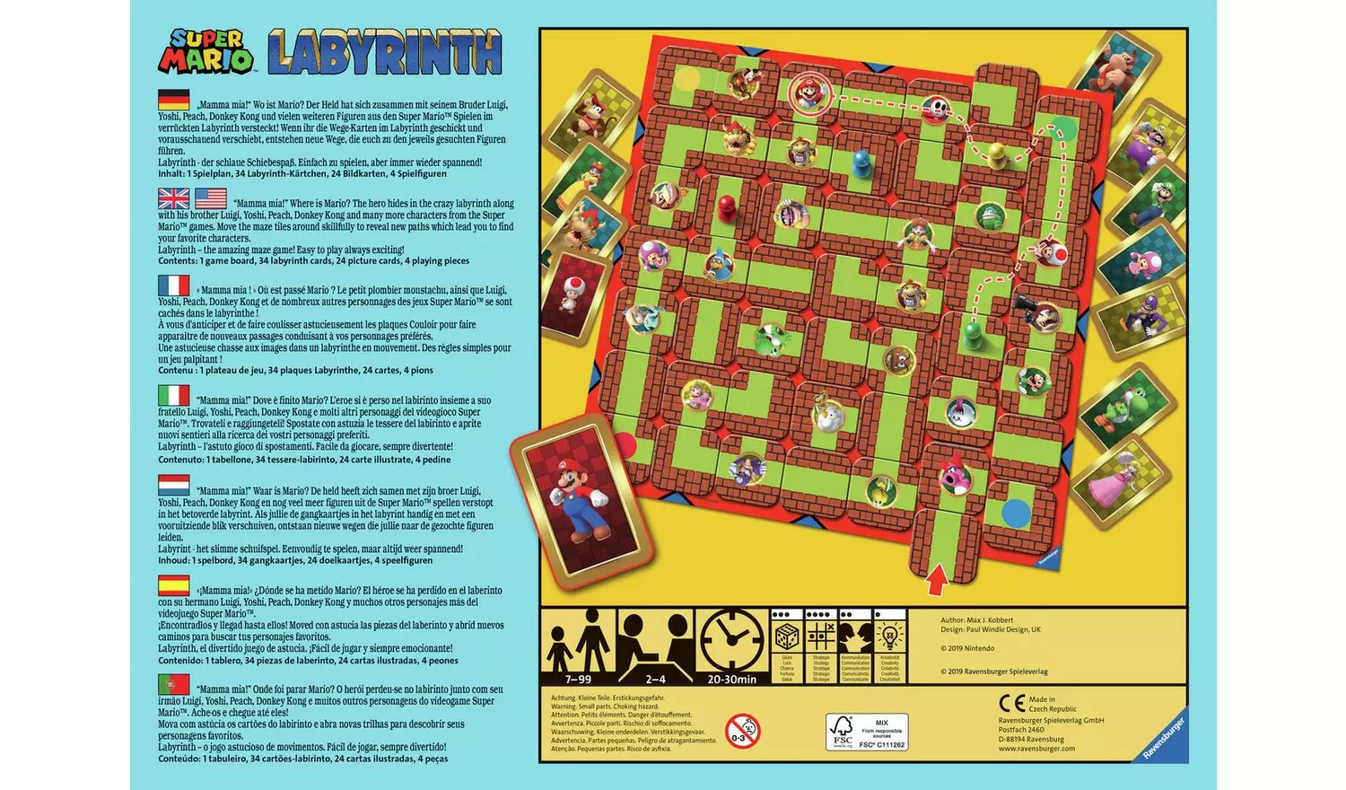 Ravensburger Super Mario Labyrinth The Moving Maze Game - Image 5