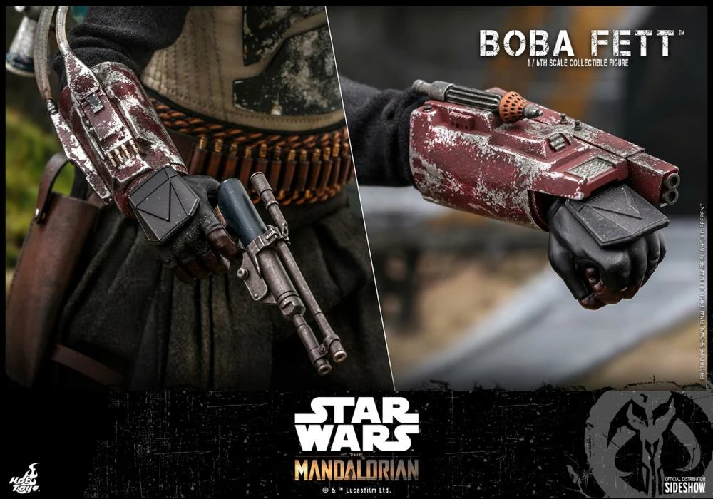 Hot Toys The Mandalorian Boba Fett 1/6th Scale Action Figure - Image 14