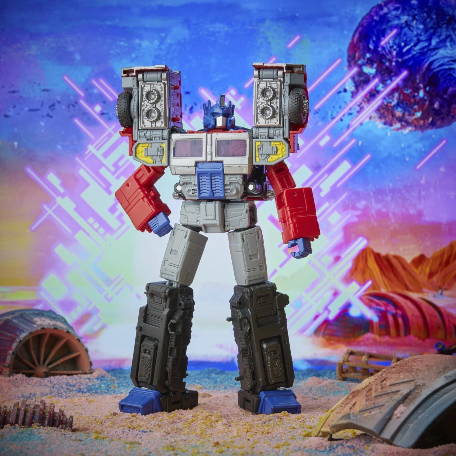 Transformers Generations Legacy Series Leader G2 Universe Laser Optimus Prime - Image 5