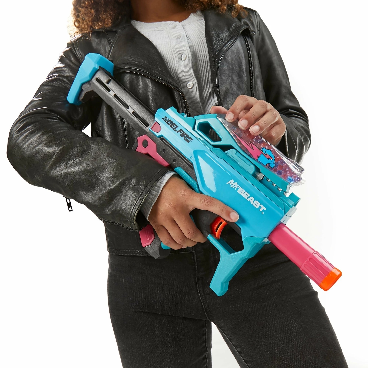 Mr Beast X Nerf Pro Gelfire Mythic Blaster - Image 9