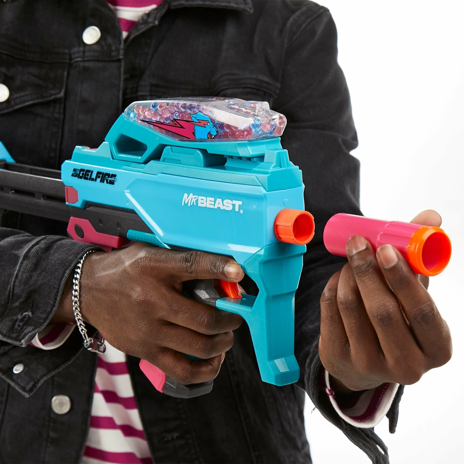 Mr Beast X Nerf Pro Gelfire Mythic Blaster - Image 13