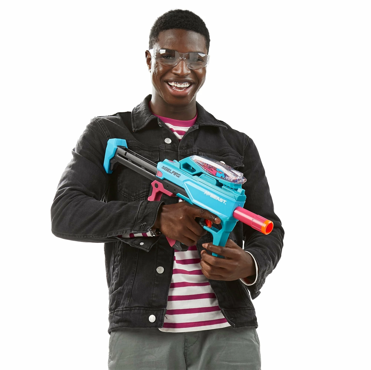Mr Beast X Nerf Pro Gelfire Mythic Blaster - Image 14