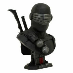 Diamond Select G.I. Joe Legends In 3D Snake Eyes 1/2 Scale Limited Edition Bust