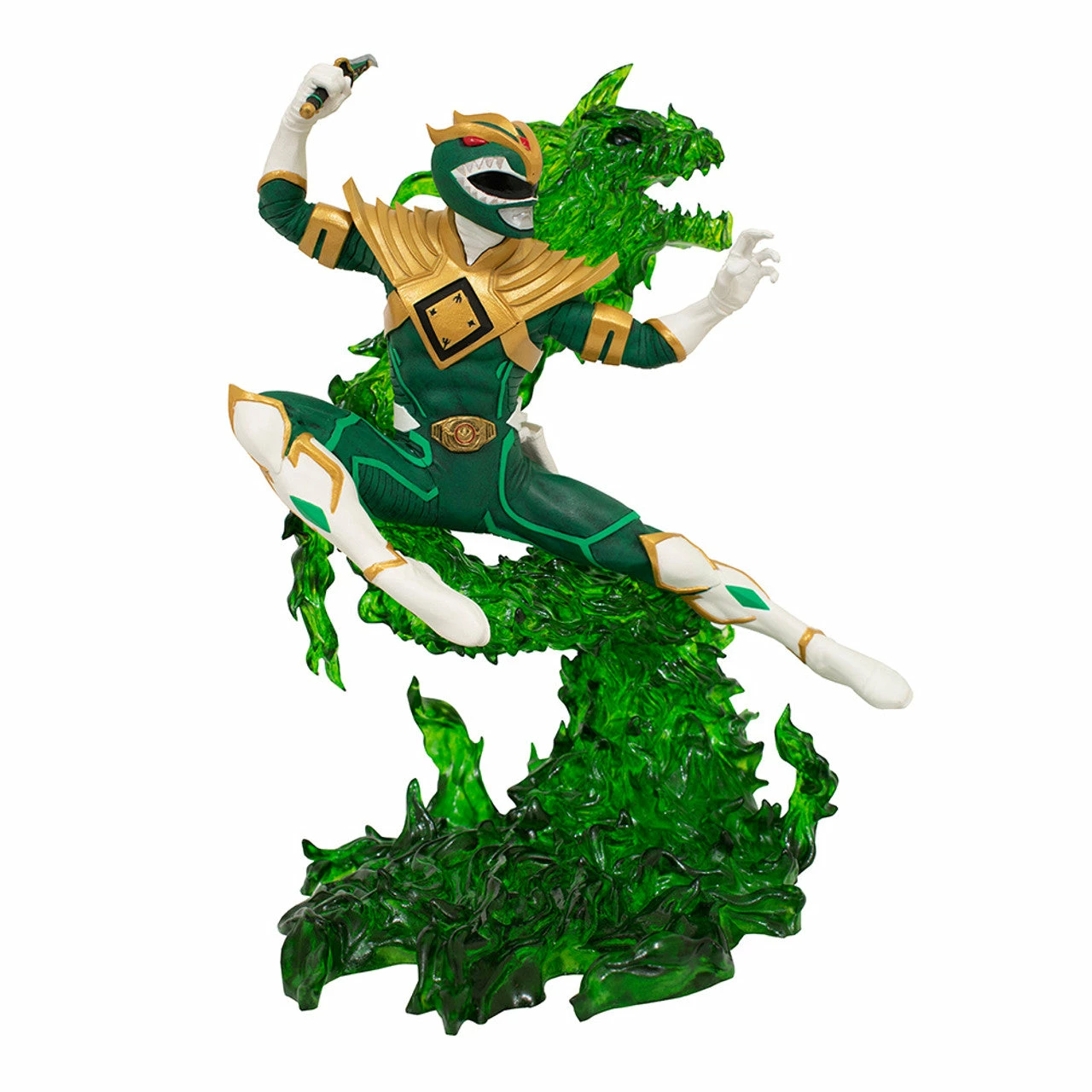 Diamond Select Mighty Morphin Power Rangers Green Ranger Gallery PVC Diorama - Image 2