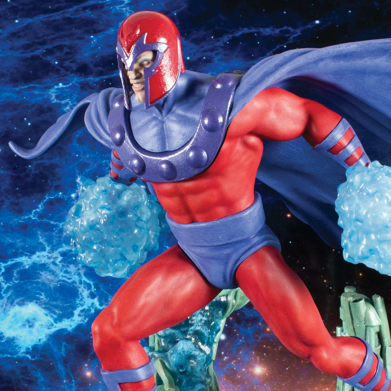 Marvel Gallery Comic Magneto Figure Diorama - Image 5
