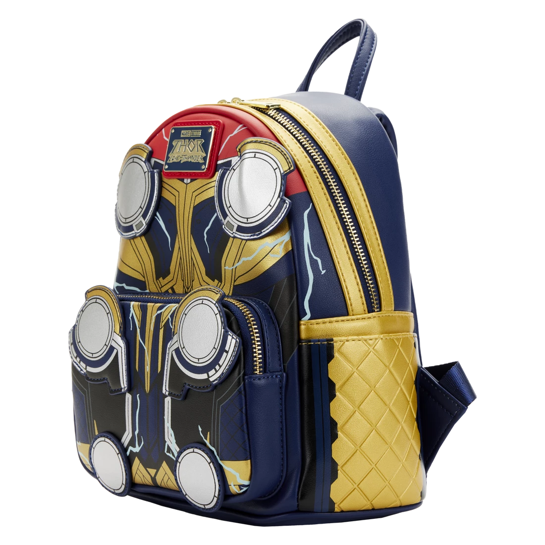 Loungefly Marvel Thor Love And Thunder Cosplay Glow In The Dark Mini Backpack - Image 3