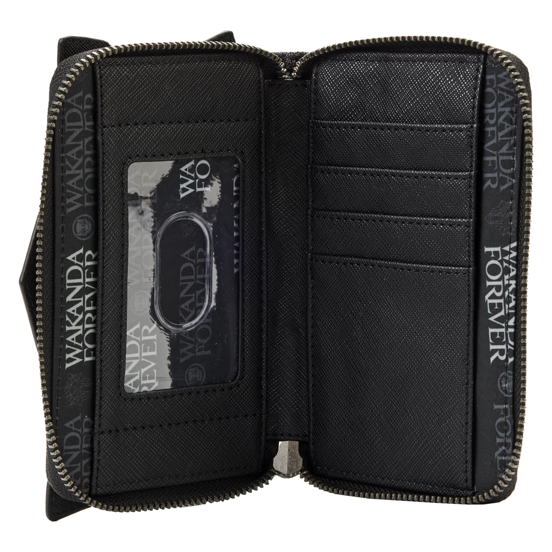 Loungefly Marvel Black Panther Wakanda Forever Zip Around Wallet - Image 4