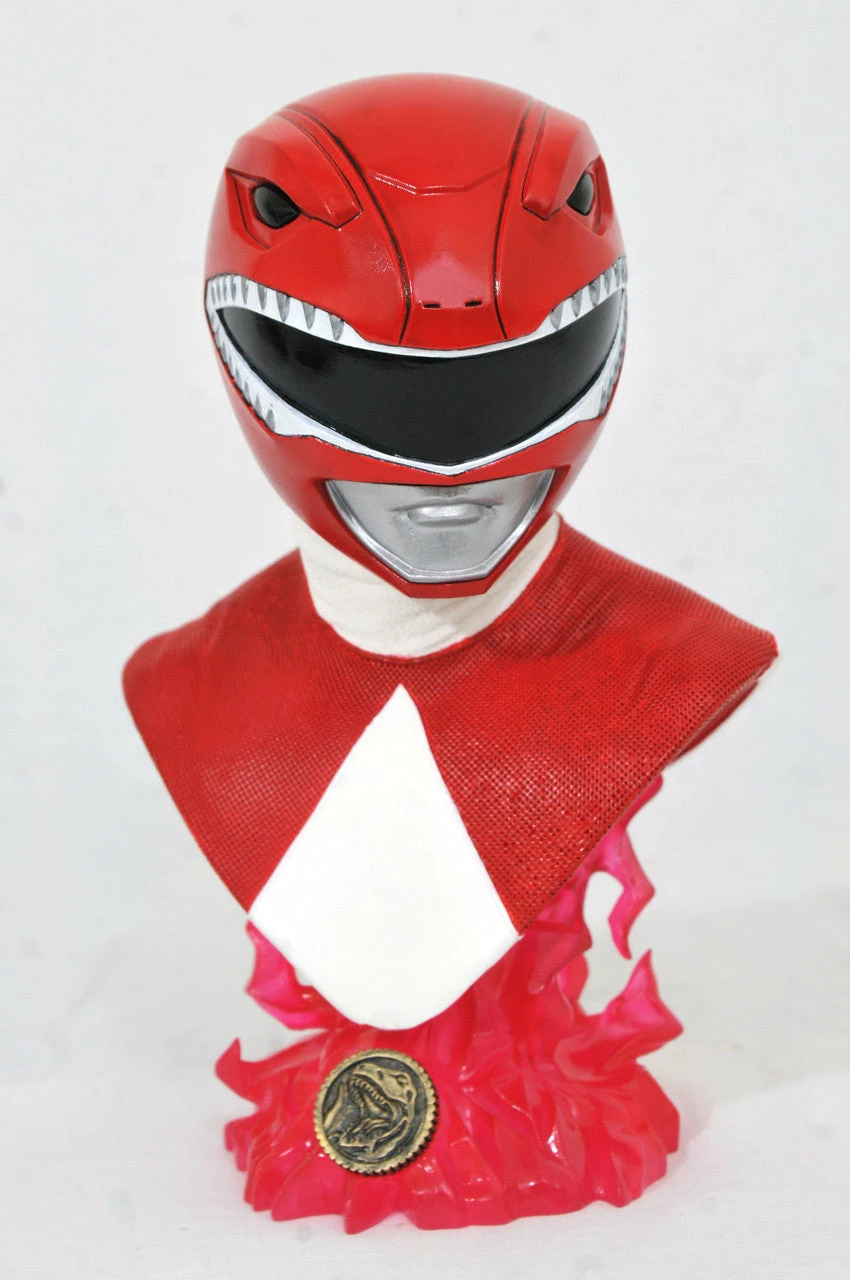Mighty Morphin Power Rangers Red Ranger 1/2 Scale Limited Edition Bust - Image 6