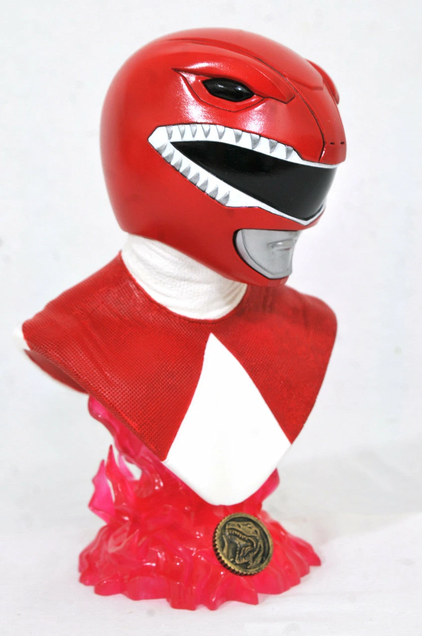 Mighty Morphin Power Rangers Red Ranger 1/2 Scale Limited Edition Bust - Image 5