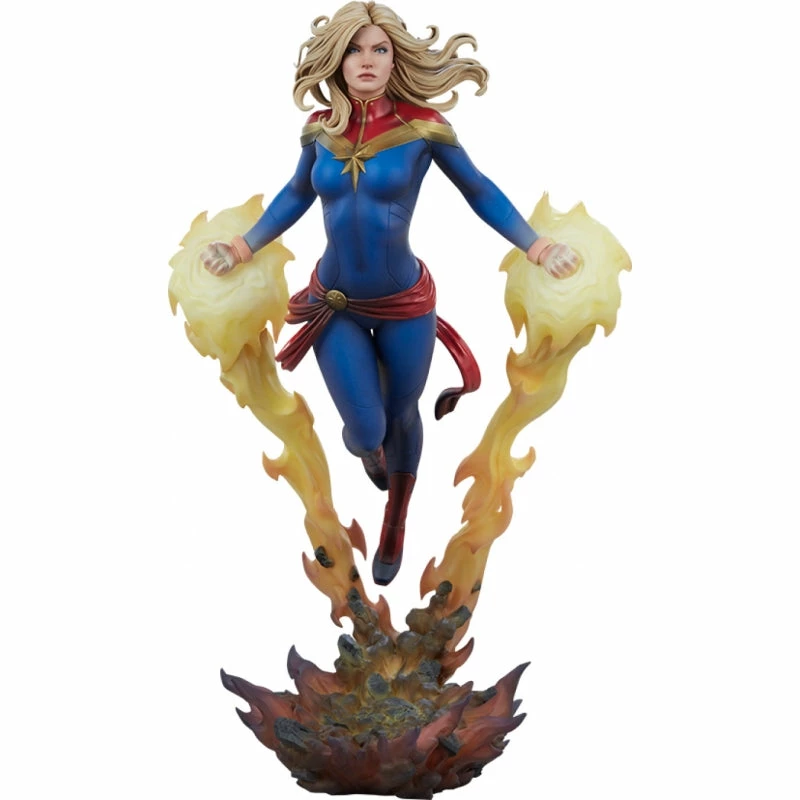 Sideshow Marvel Premium Format Statue Captain Marvel 60 Cm - Image 4