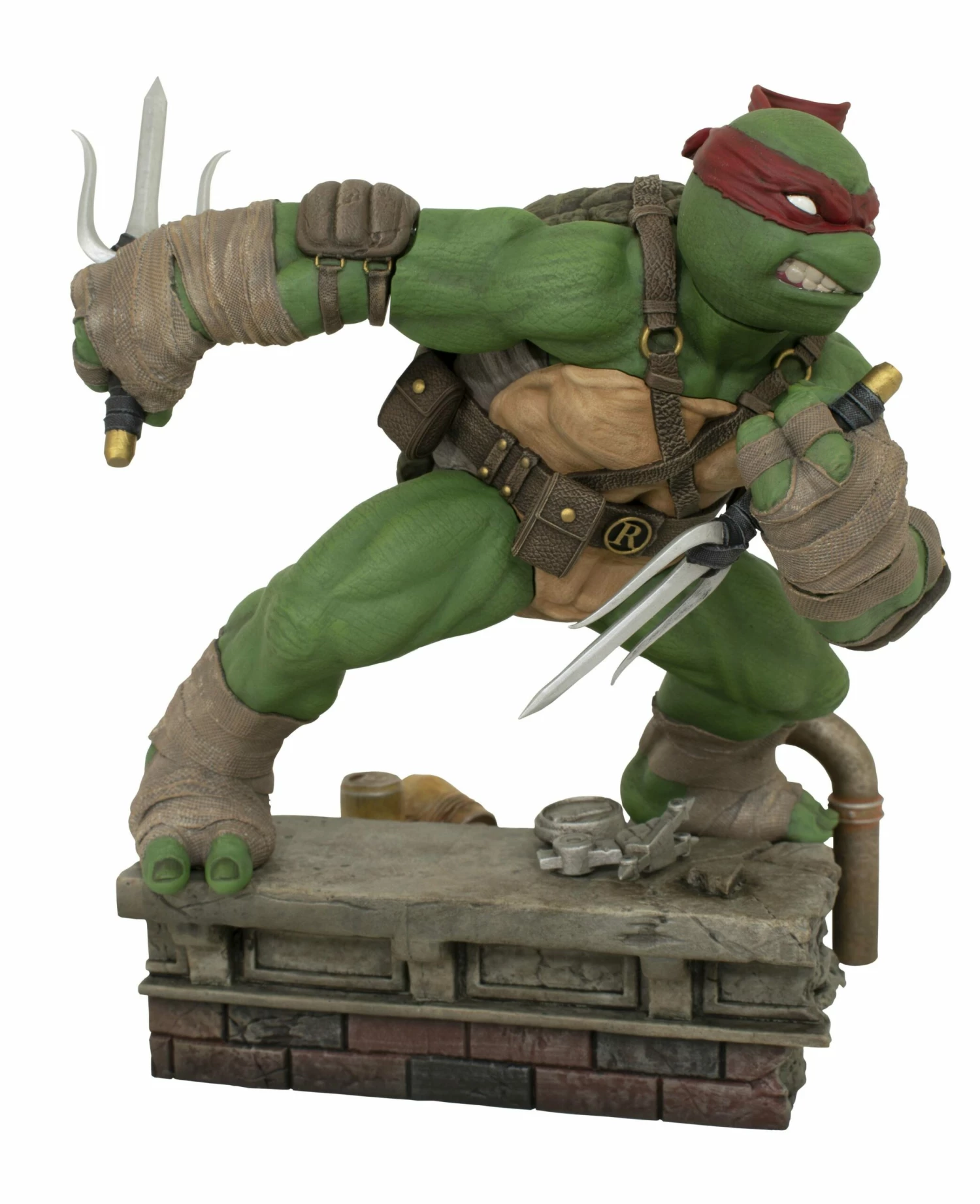 Diamond Select Teenage Mutant Ninja Turtles Gallery Raphael Figure Diorama - Image 2