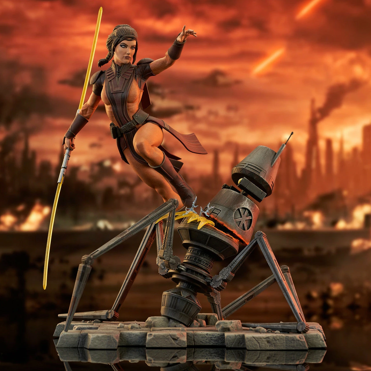 Star Wars Knights Of The Old Republic- Bastila Shan Gallery Diorama - Image 4