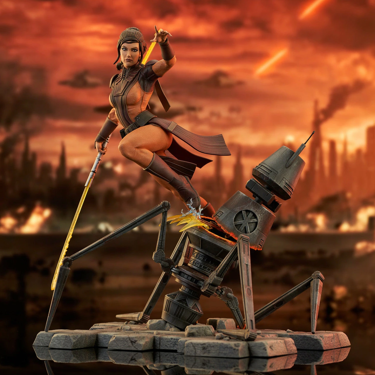 Star Wars Knights Of The Old Republic- Bastila Shan Gallery Diorama - Image 2