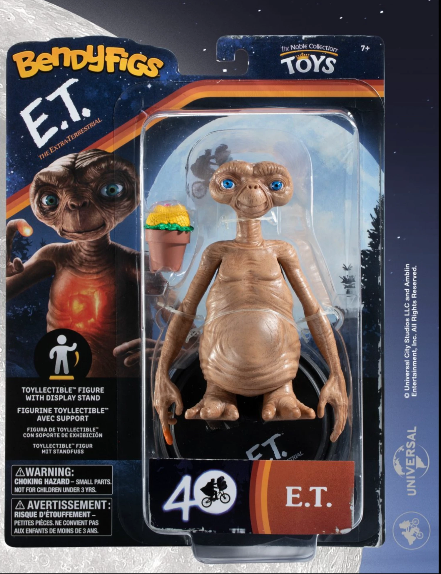 E.T. The Extra-Terrestrial Bendyfigs Bendable Figure - Image 9