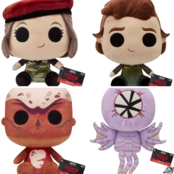 Stranger Things Season 4 Funko Pop Plush 7" Bundle