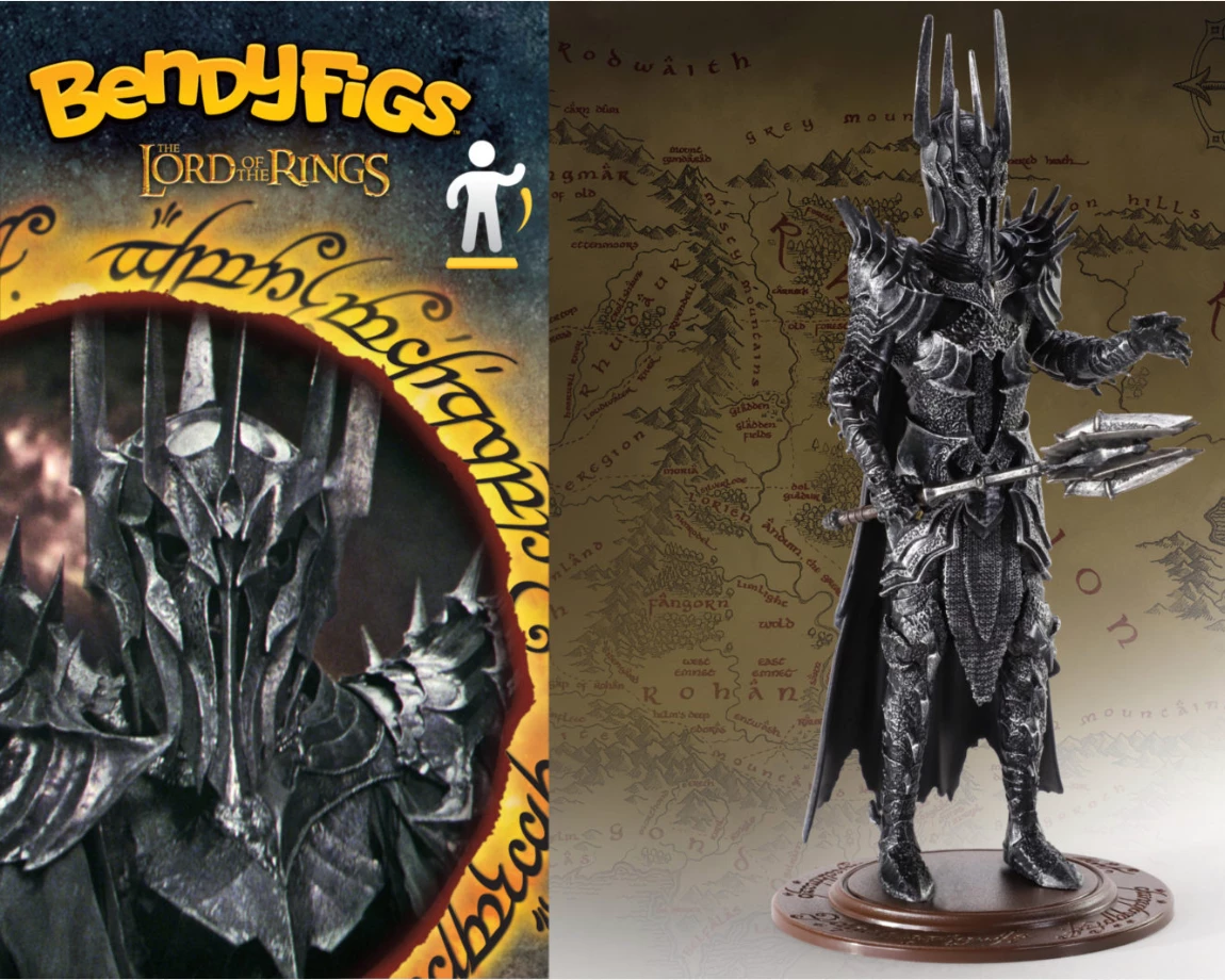 Official Lord Of The Rings Sauron Bendyfigs Figure - Image 2