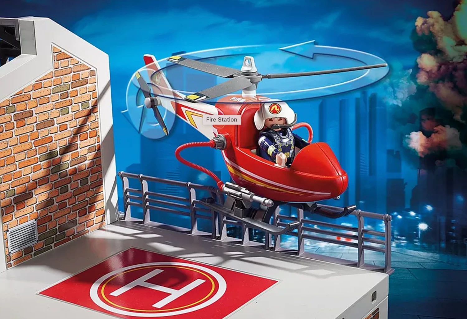 Playmobil City Action 9462 Fire Station With Fire Alarm - Image 6