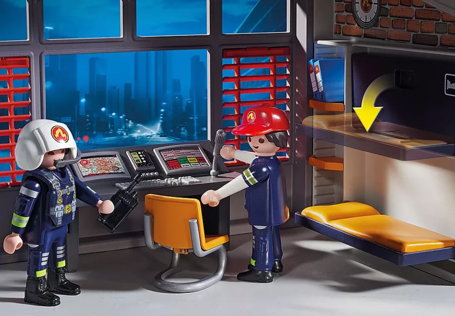 Playmobil City Action 9462 Fire Station With Fire Alarm - Image 7