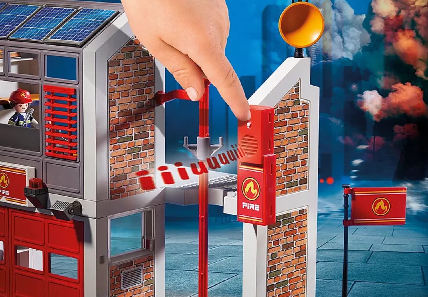 Playmobil City Action 9462 Fire Station With Fire Alarm - Image 9