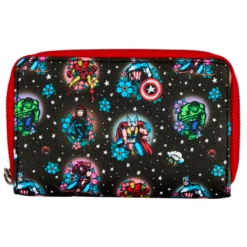 Loungefly Marvel Avengers Tattoo Zip Around Wallet