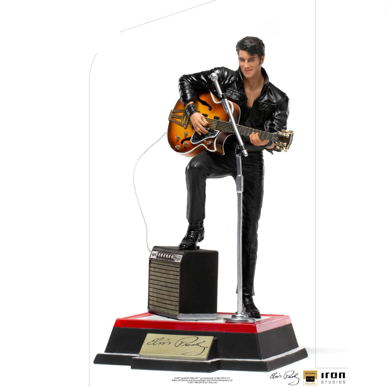 Iron Studios Deluxe Art 1/10 Scale Statue Elvis Presley Comeback Special