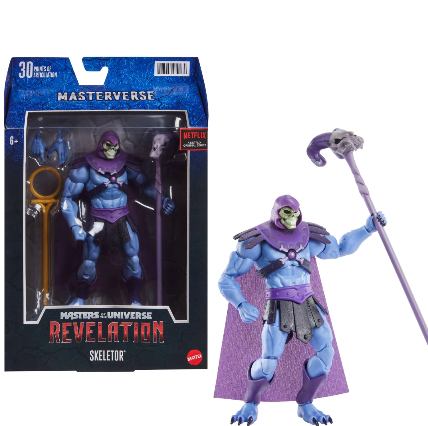 Masters Of The Universe Masterverse Revelation He-Man & Skeletor Action Figure Bundle - Image 2
