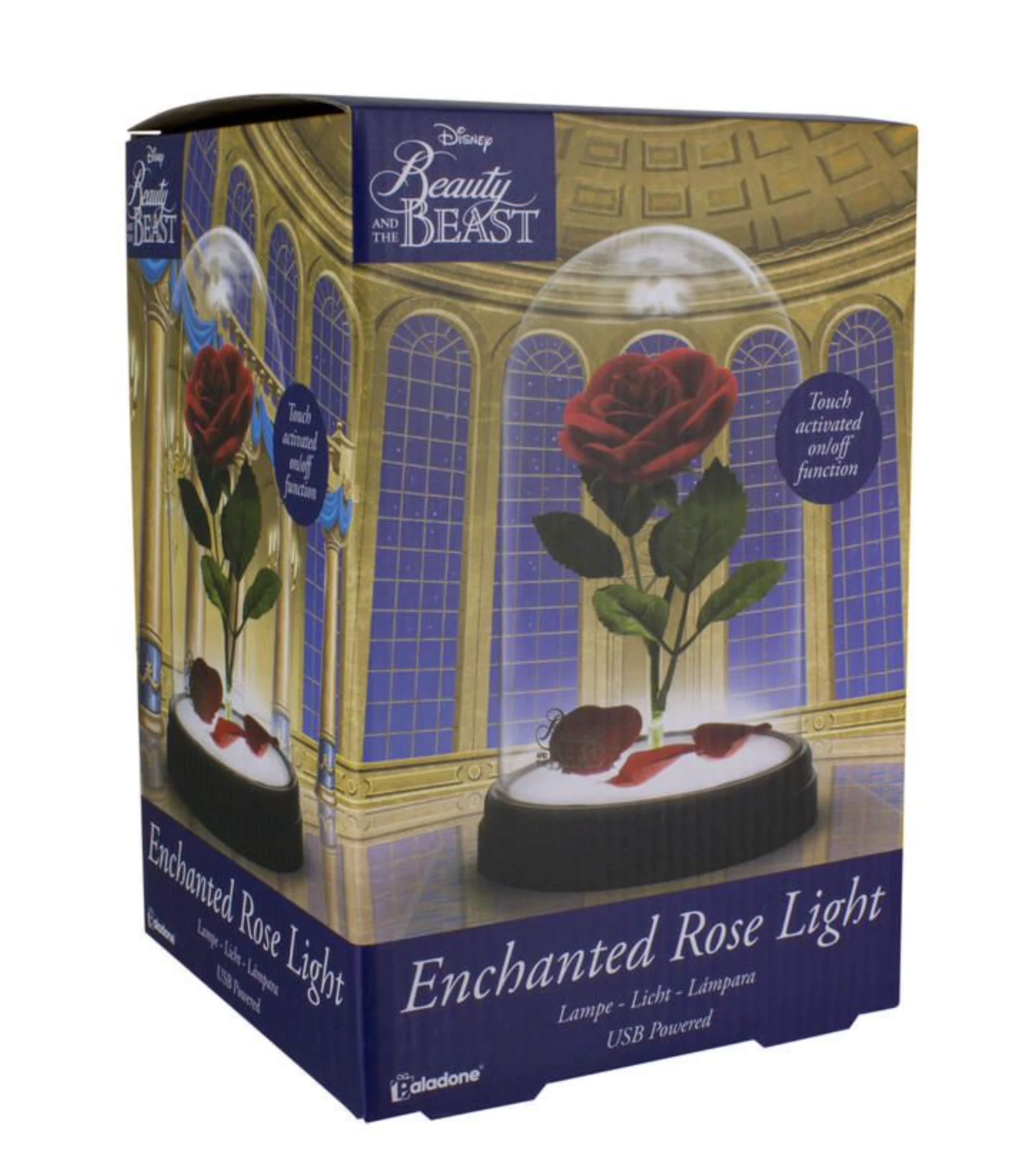 Official Disney Beauty And The Beast Enchanted Rose Light - Image 4