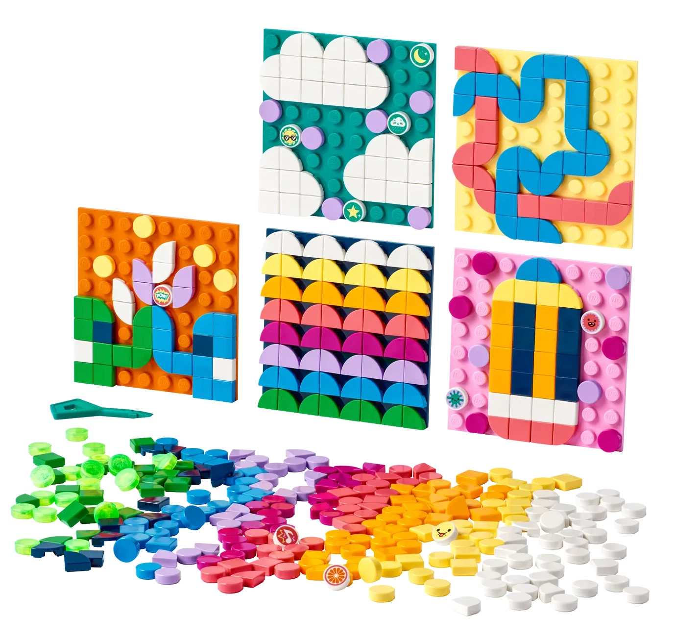 LEGO DOTS 41957 Adhesive Patches Mega Pack Sticker Craft Set - Image 2