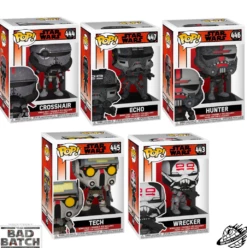Star Wars The Bad Batch Funko Pop! Vinyl (5) Bundle