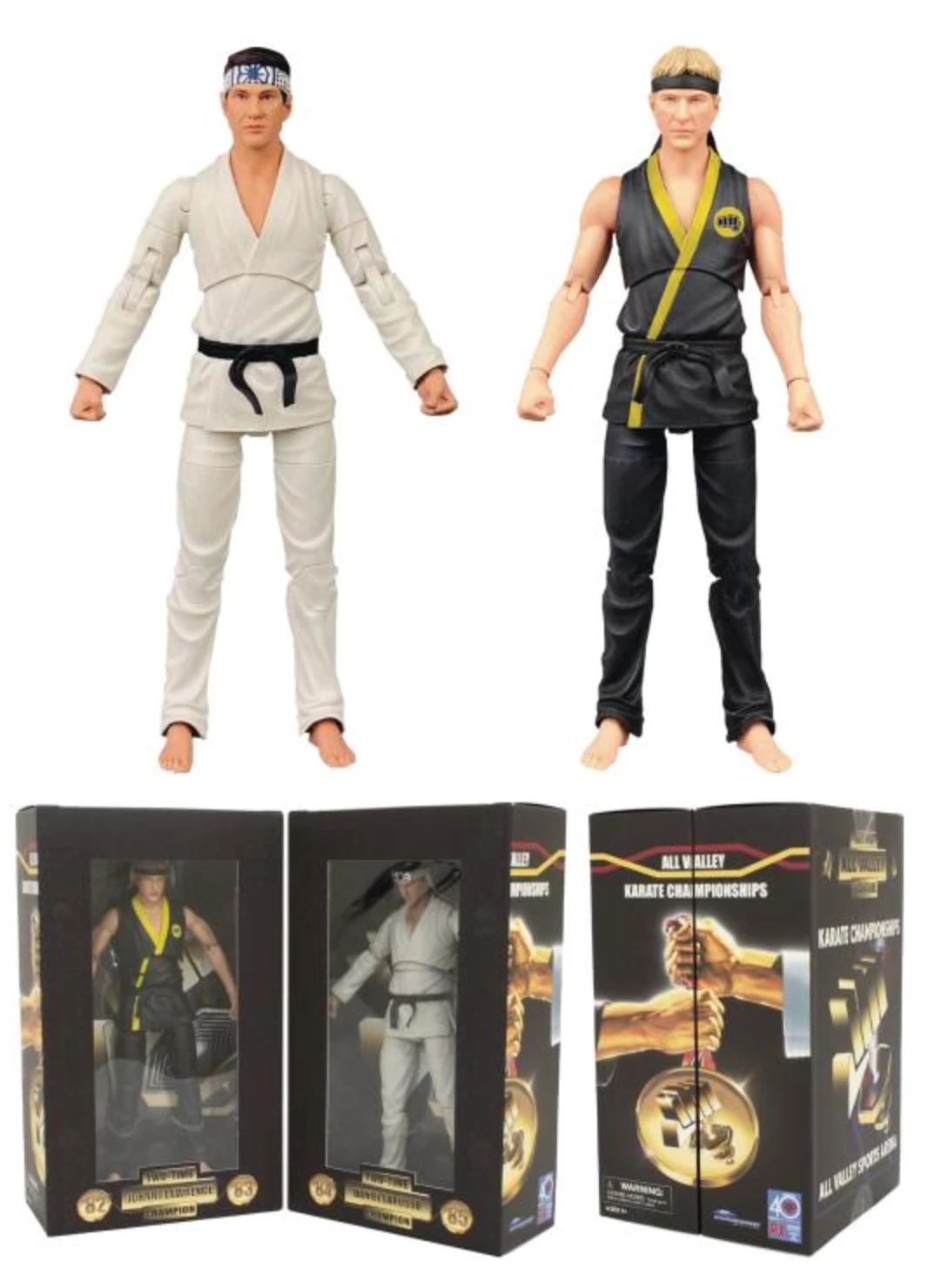 Cobra Kai All Valley Action Figure Limited Edition Box Set