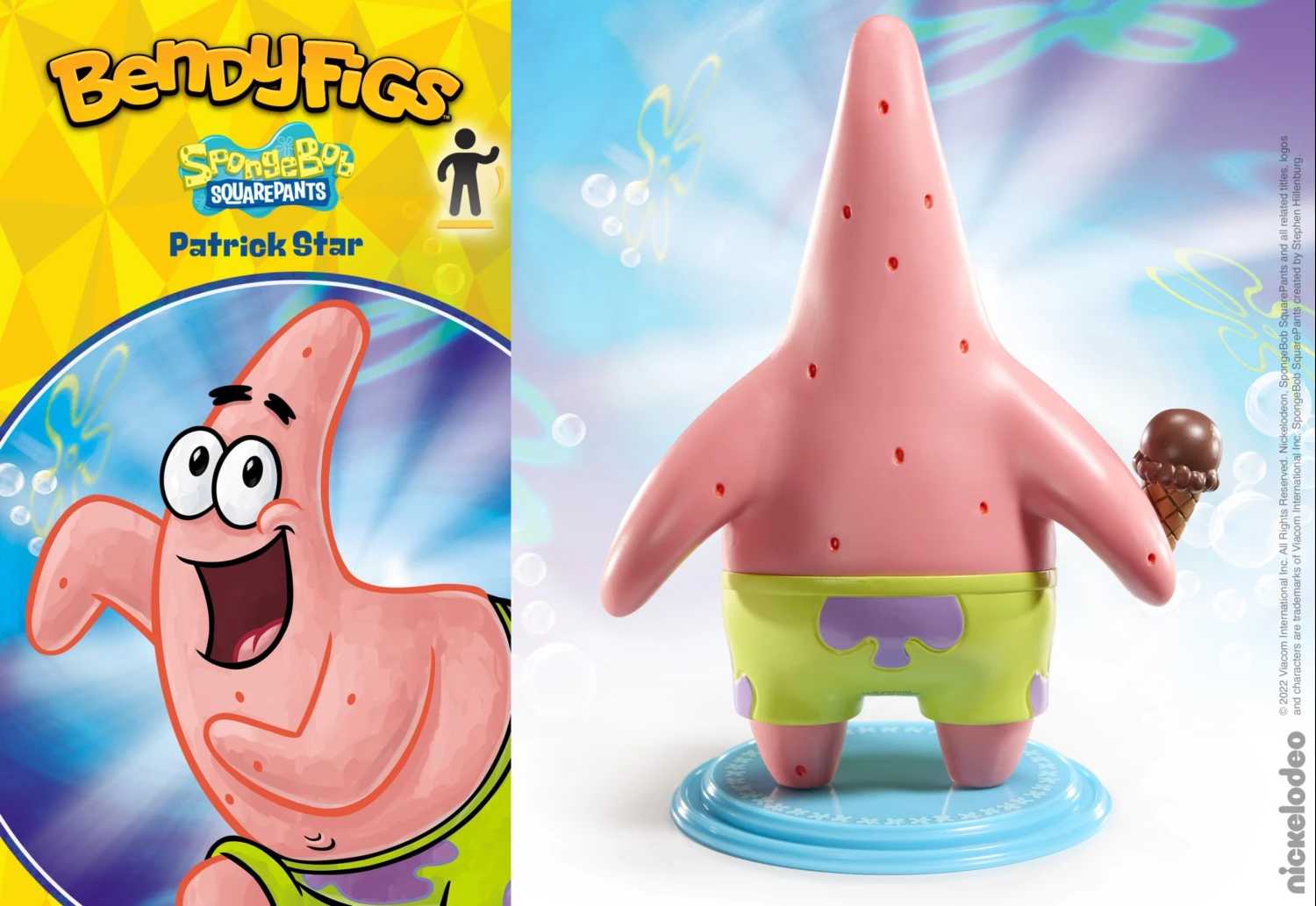Patrick Star Spongebob Bendyfigs Figure - Image 2
