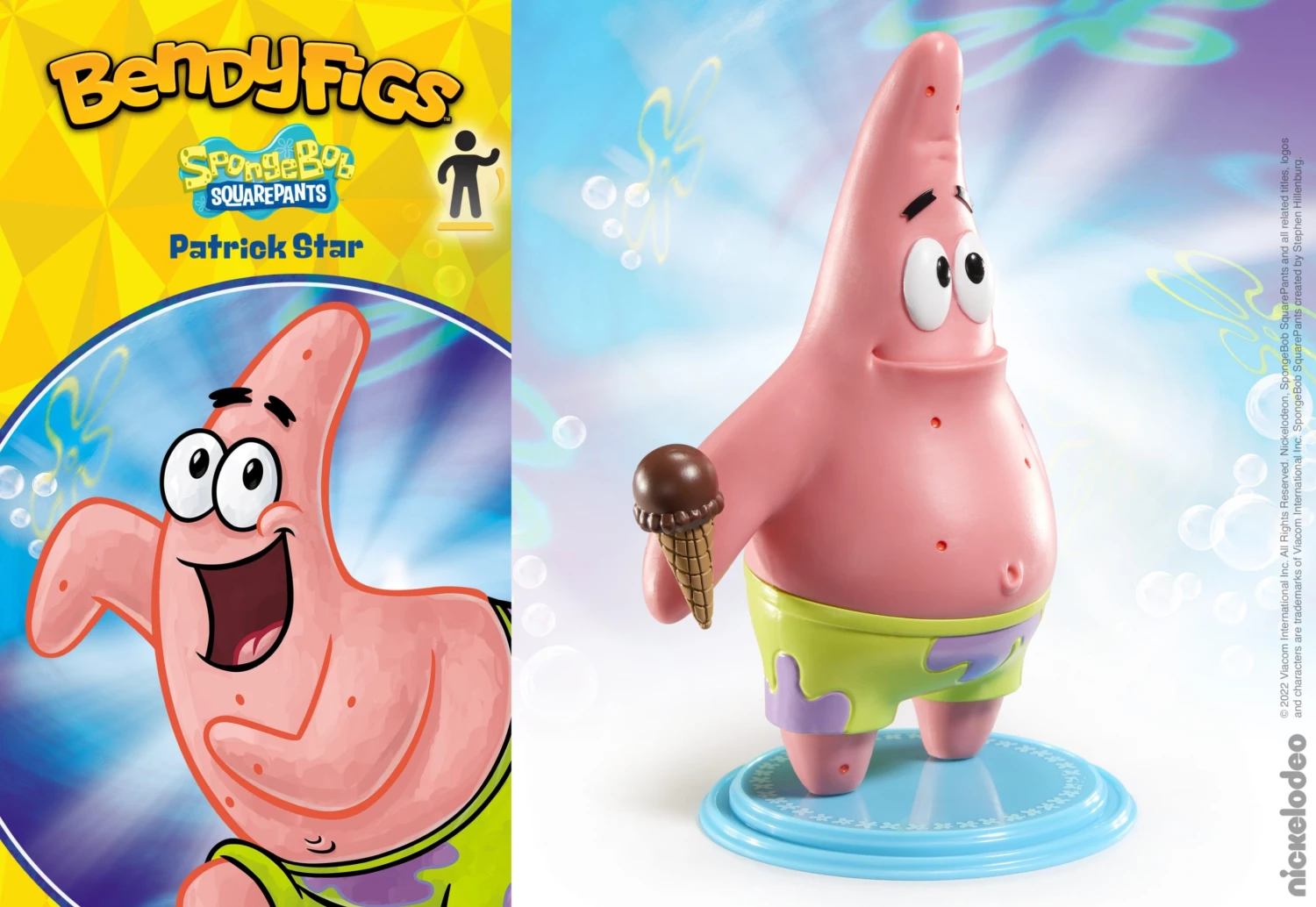 Patrick Star Spongebob Bendyfigs Figure - Image 3
