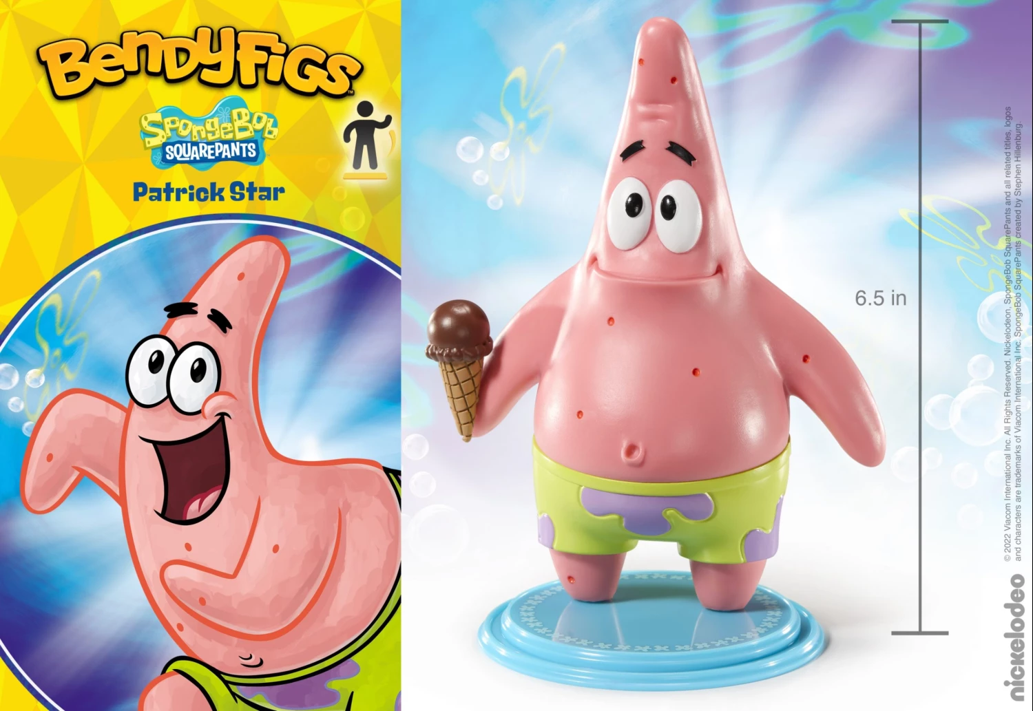 Patrick Star Spongebob Bendyfigs Figure - Image 5