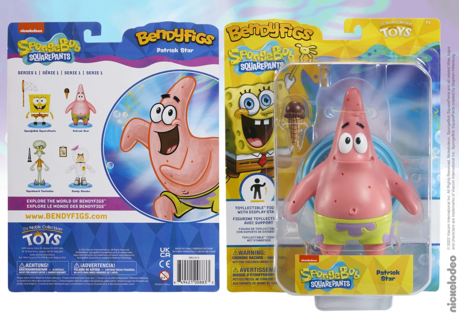 Patrick Star Spongebob Bendyfigs Figure - Image 6