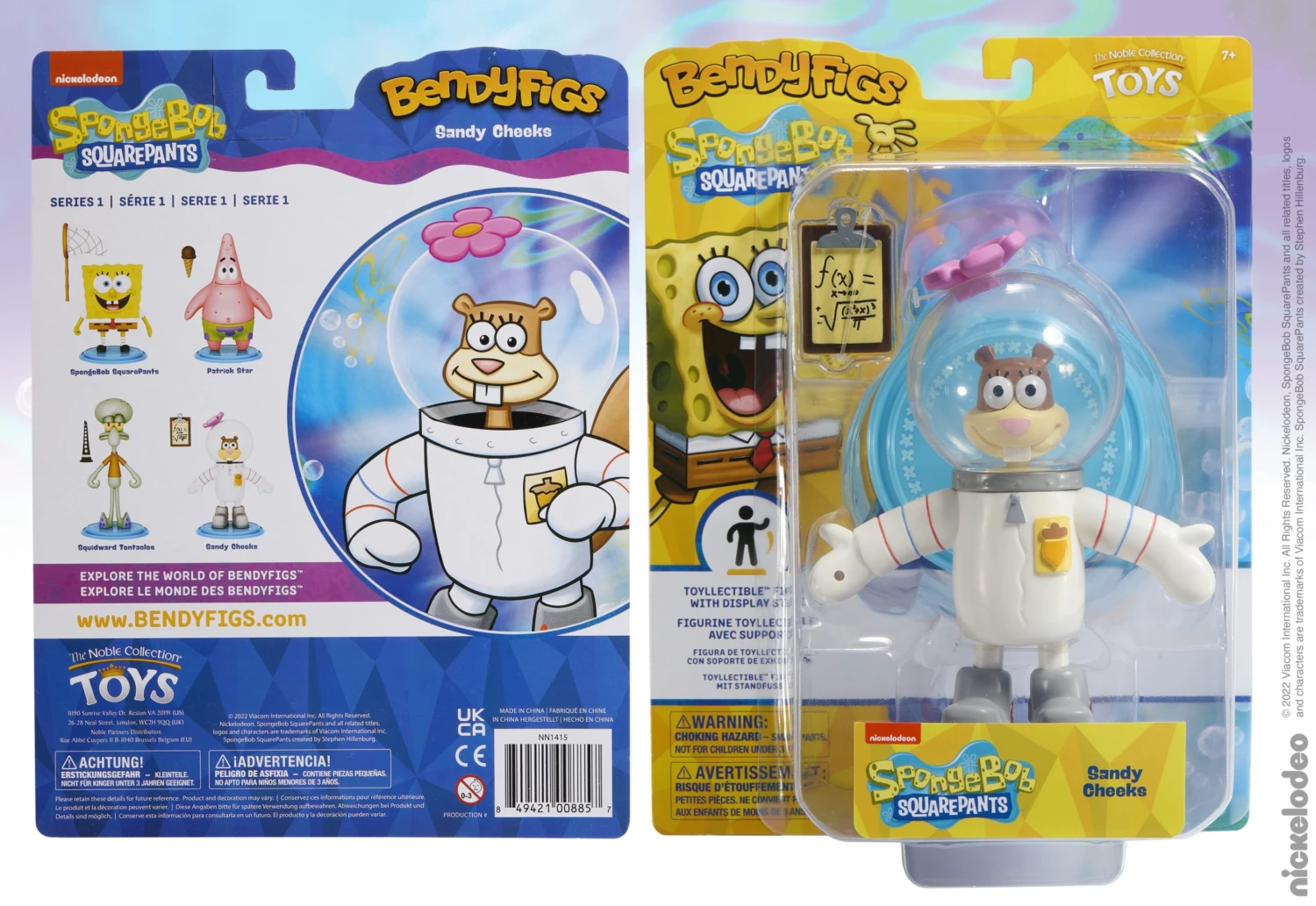 Sandy Cheeks SpongeBob Bendyfigs Figure - Image 7