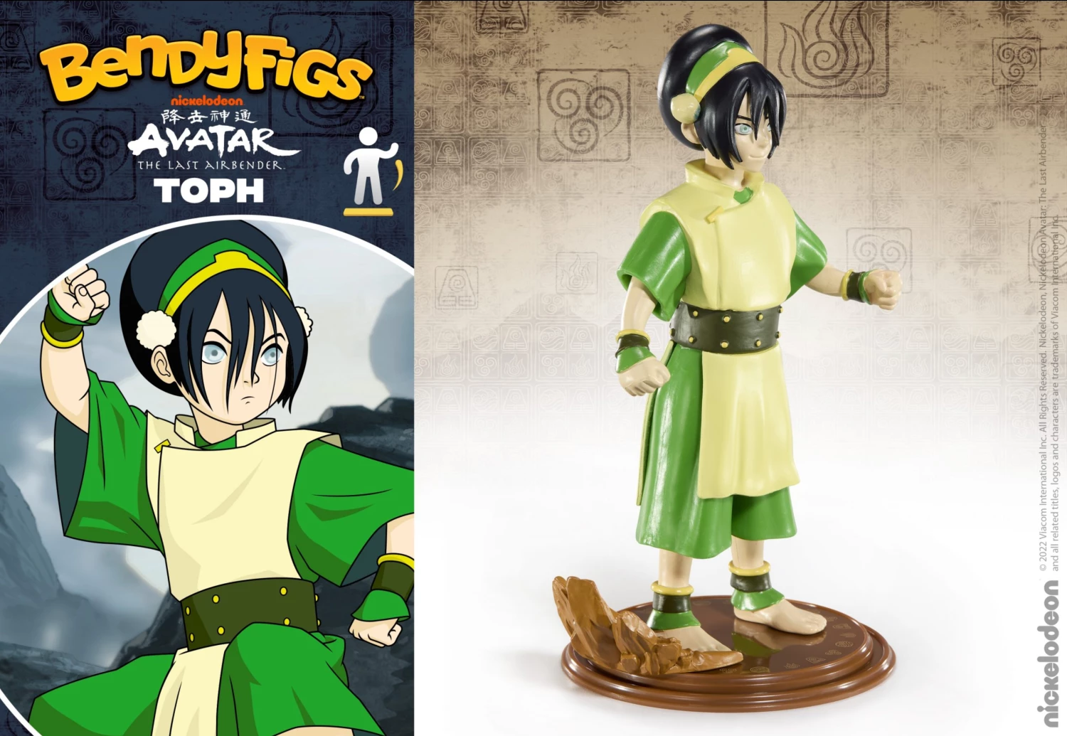 Toph Avatar The Last Airbender Bendyfigs Figure - Image 5