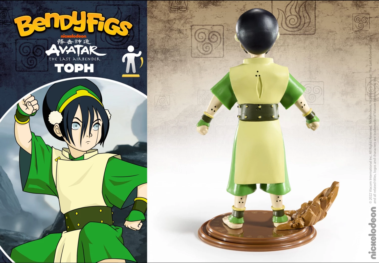 Toph Avatar The Last Airbender Bendyfigs Figure - Image 6