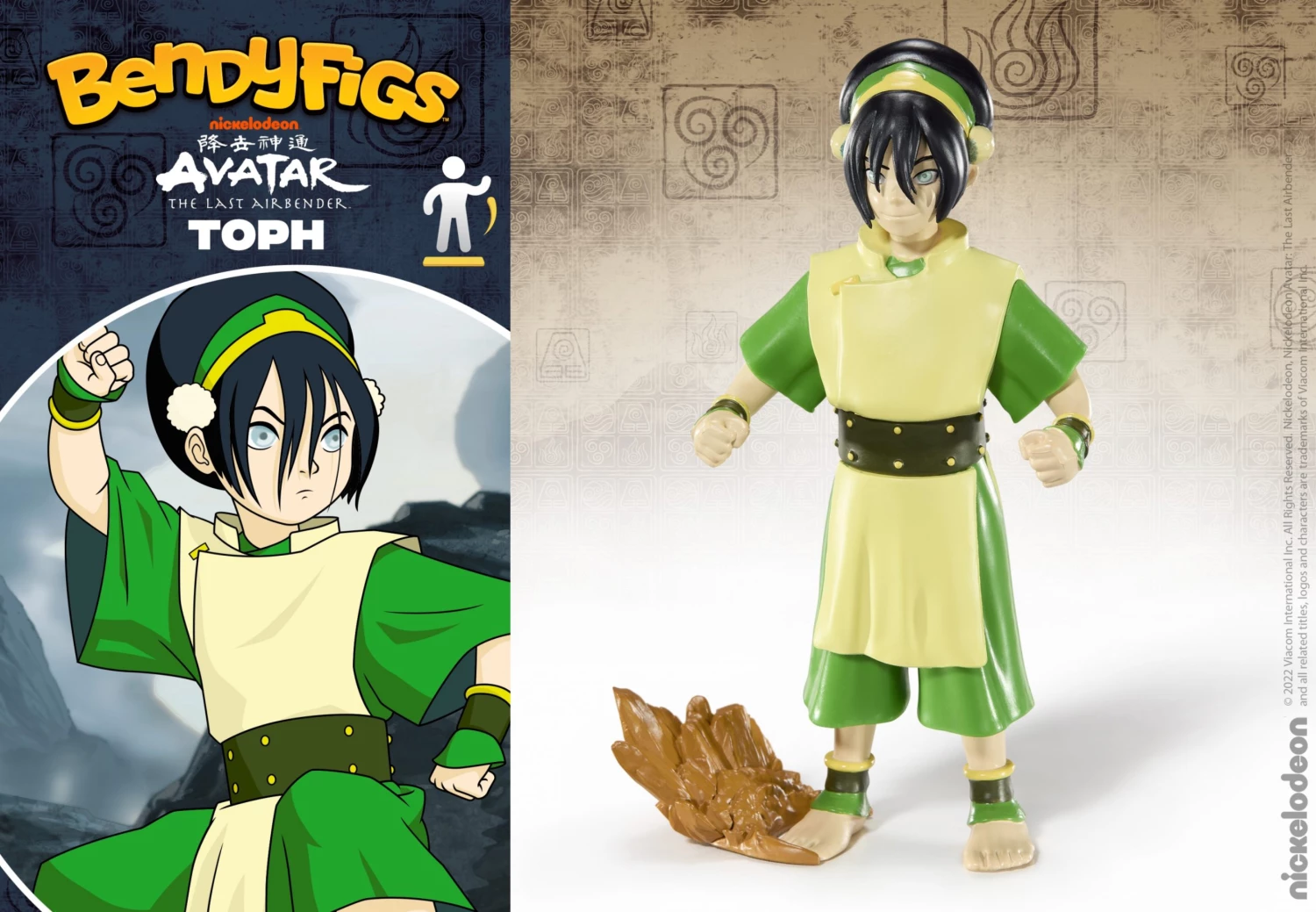 Toph Avatar The Last Airbender Bendyfigs Figure - Image 8