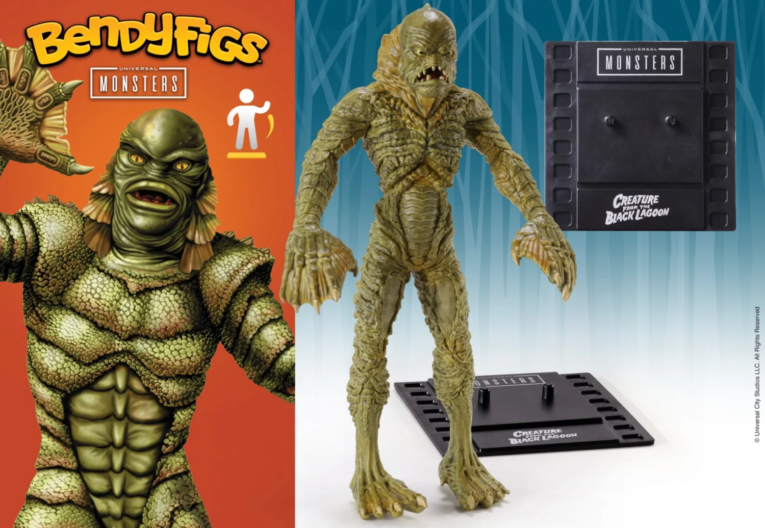 Creature From The Black Lagoon Universal Monsters Bendyfigs Figure - Image 5
