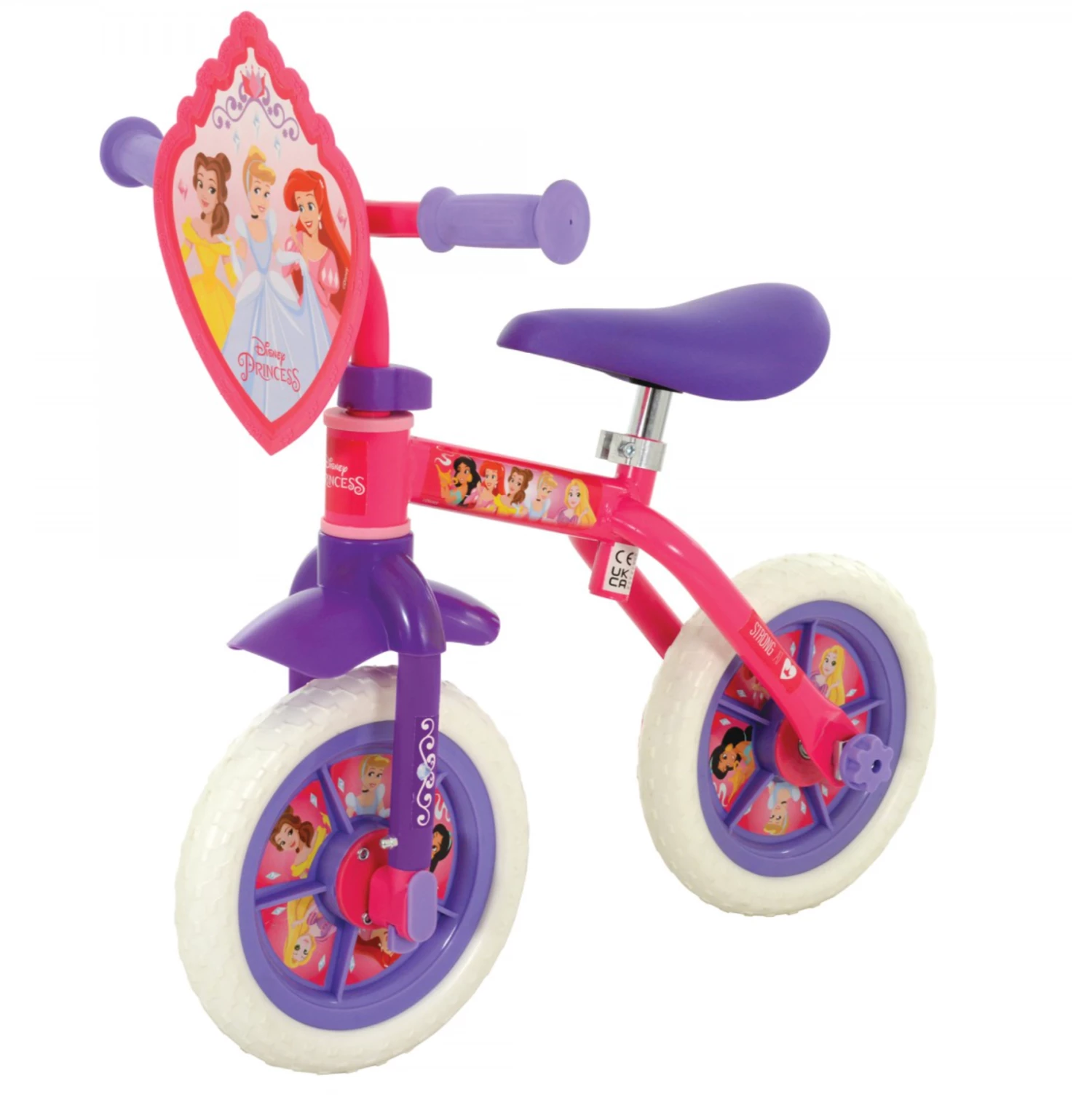 Disney Princess 2-in-1 10" Training Bike - Image 6