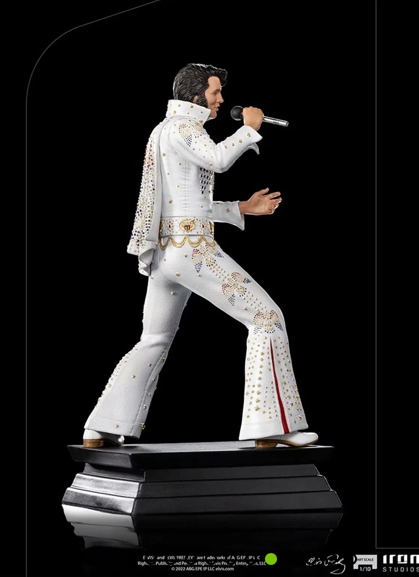 Iron Studios Elvis Presley 1973 1/10 Art Scale Limited Edition Statue - Image 14