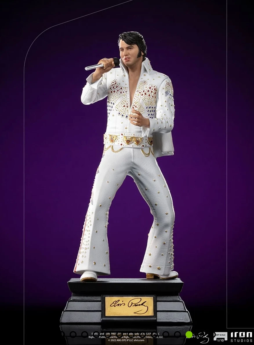 Iron Studios Elvis Presley 1973 1/10 Art Scale Limited Edition Statue - Image 4