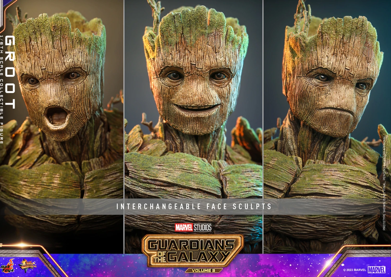 Hot Toys Guardians Of The Galaxy Vol. 3 Groot 1/6th Scale Figure - Image 3