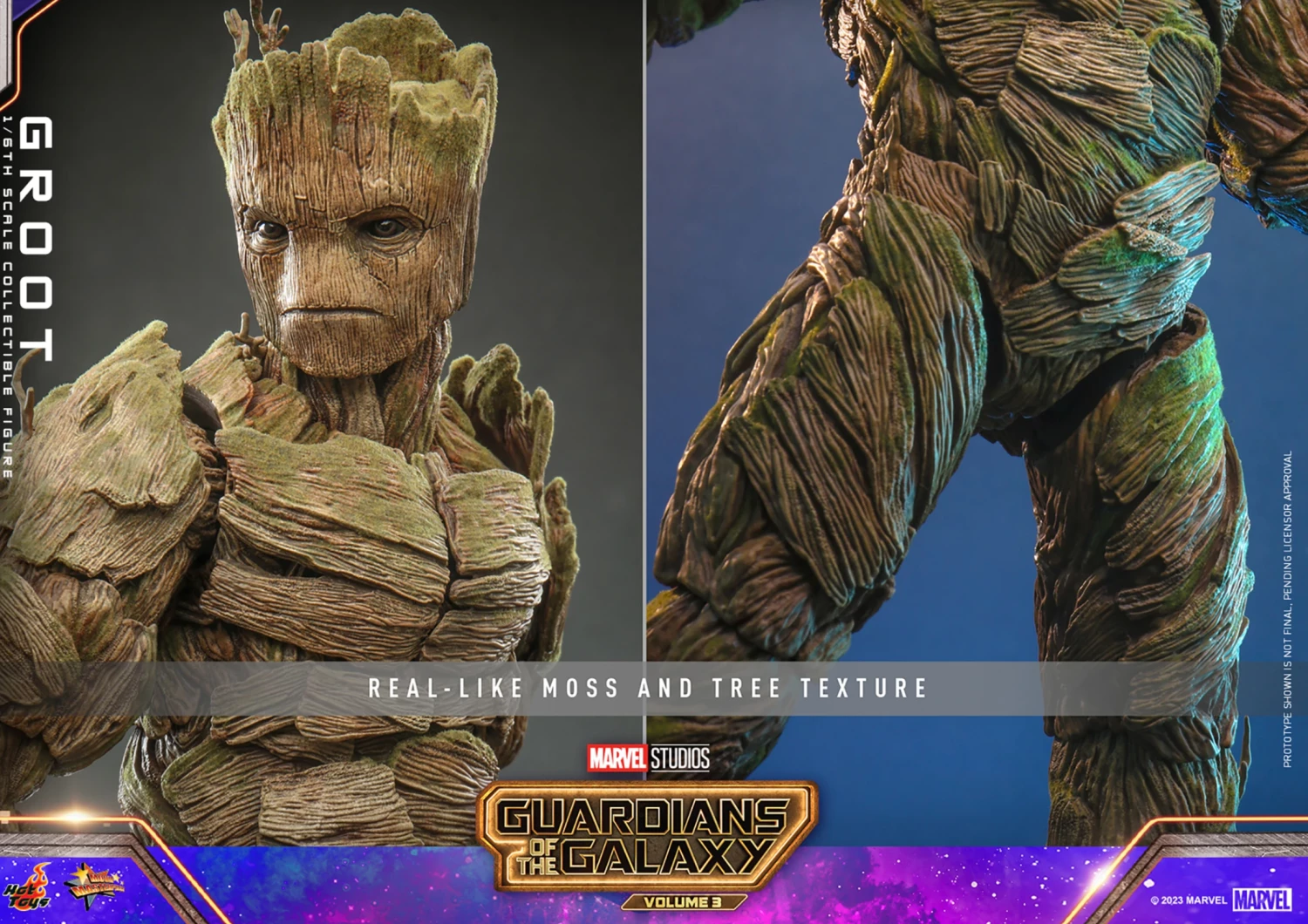 Hot Toys Guardians Of The Galaxy Vol. 3 Groot 1/6th Scale Figure - Image 4