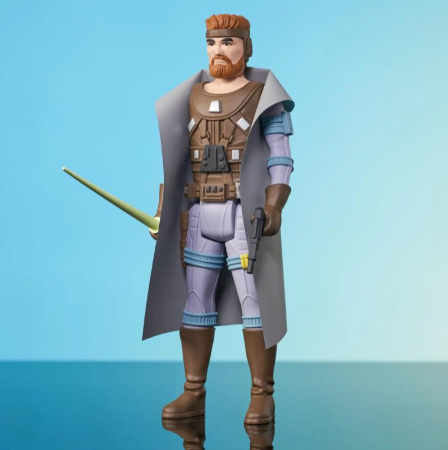 Star Wars Han Solo Jumbo Concept Kenner Vintage Figure - Image 5