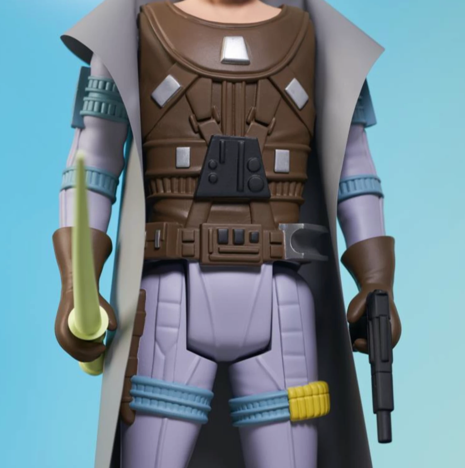 Star Wars Han Solo Jumbo Concept Kenner Vintage Figure - Image 11