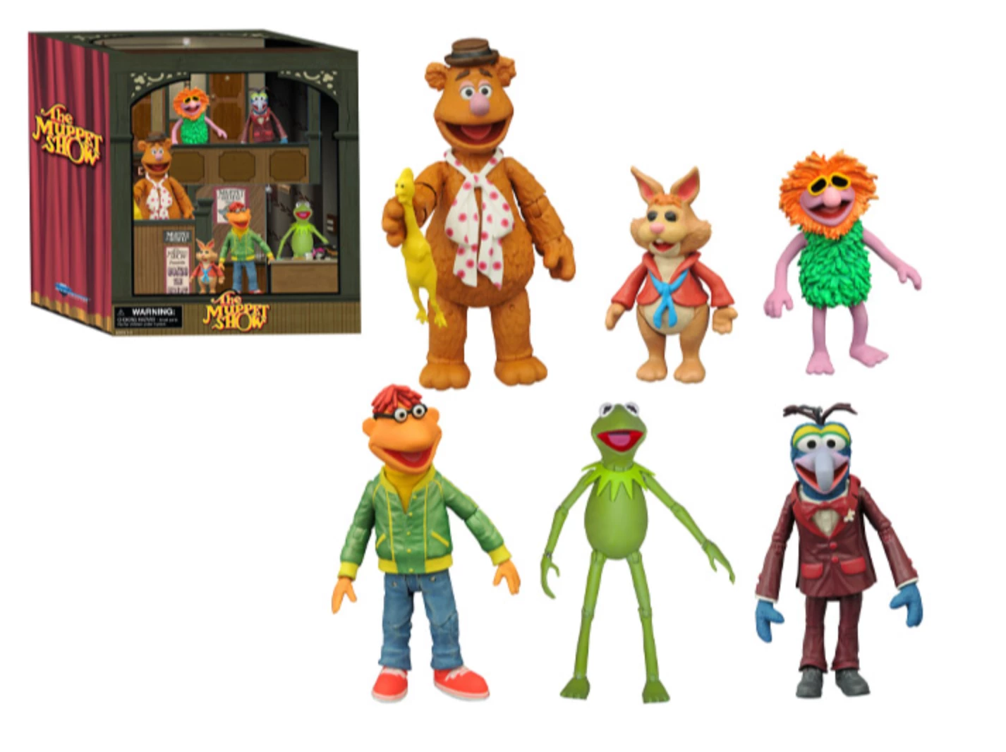 The Muppet Show Backstage Deluxe Figure Box Set