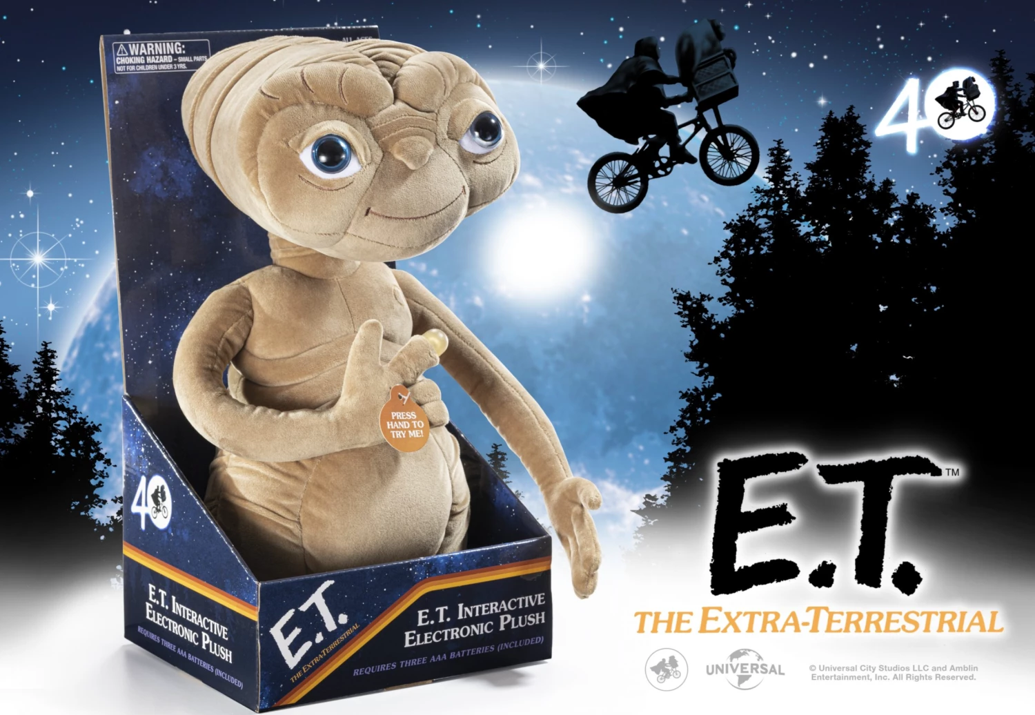 E.T. The Extra-Terrestrial Interactive Electronic Plush - Image 11