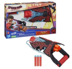 Marvel Spider-Man: Across The Spider-Verse Miles Morales Tri-Shot Nerf Blaster